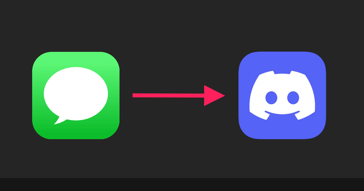 How to forward SMS text messages to Discord?